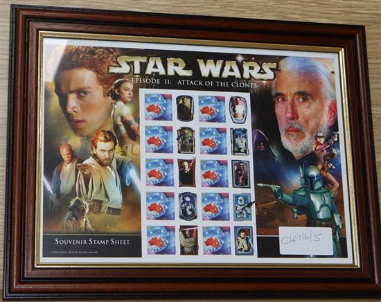 Star Wars - Attack of the Clones, Australian, rare FDCs